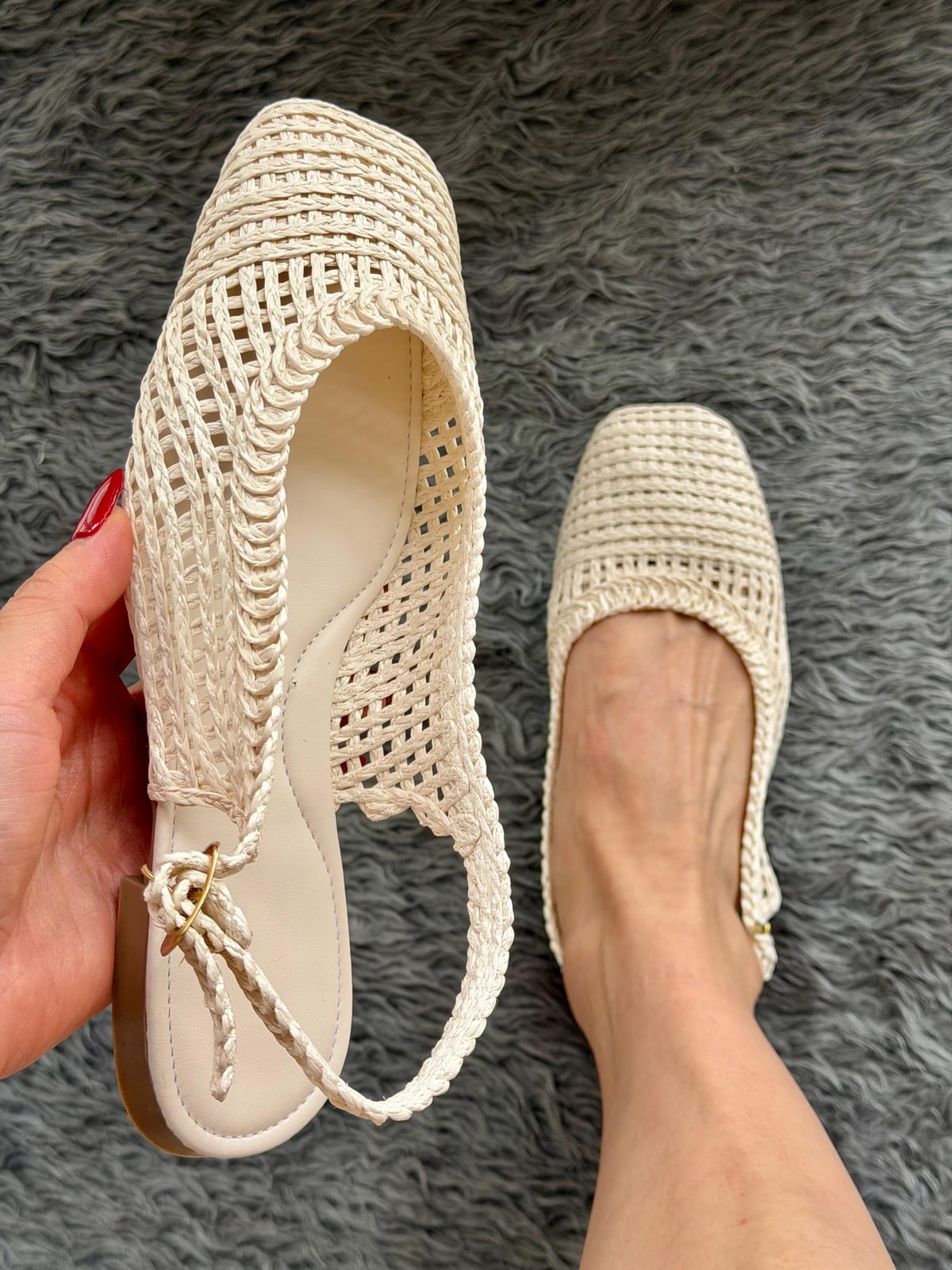 Balerina especial con chinela F - Beige